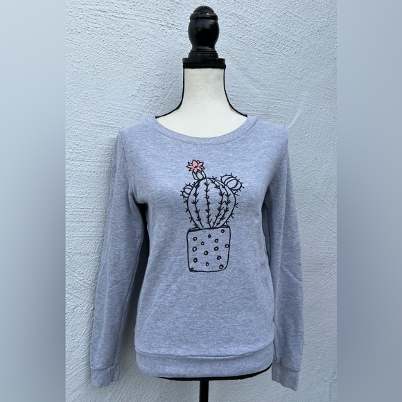 Modcloth Sweaters - Modcloth Cactus Pullover Sweater Size Small